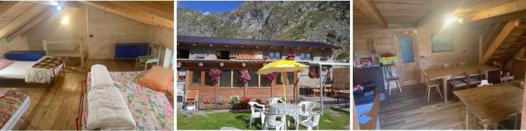 refuge Alpin Alpe Baranca . Commune de Fobello
