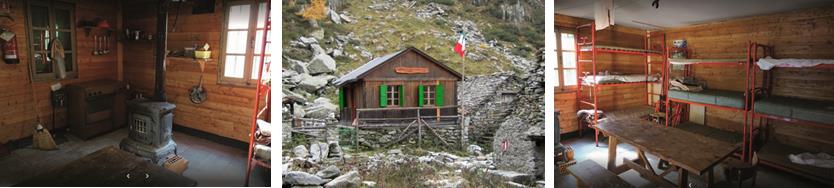Berghütte Biwak Amedeo Pirozzini all’Alpe del Lago, Gemeinde Pieve Vergonte