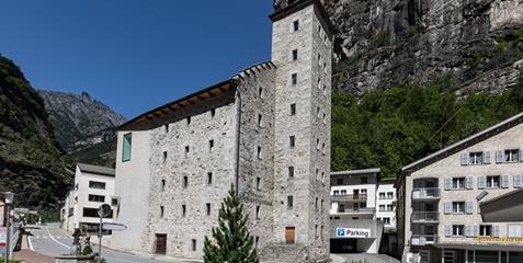 Hotel Reustaurant – Stockalperturm – Fraction Gondo – Commune Zwischbergen – Suisse