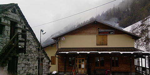 Refuge Alpenrose, Fraction Carcoforo – Municipality Alto Sermenza